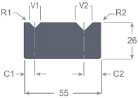 С двумя ручьями  STM 90 Арт.2012